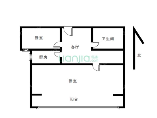 整租· 汉嘉都市森林领郡 1室1厅 南