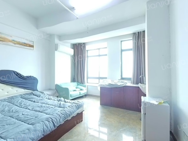 蜀山区一户室38.94平米正西16层