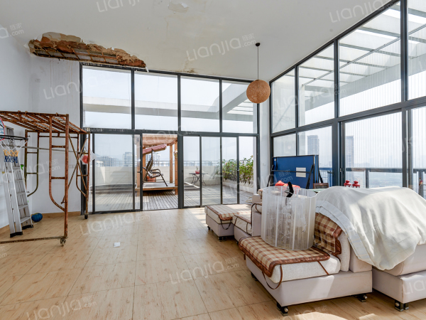 如您所见 翠海顶层复式7房,看香蜜湖全景 翠海花园 户型图3