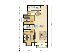望潮家园 独立两居室 满5年唯一 电梯房