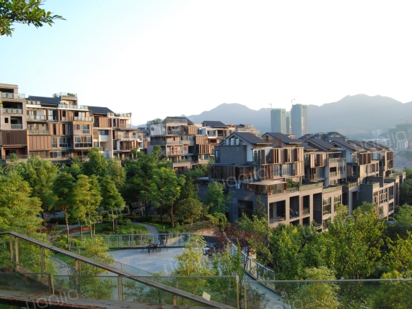 江北北滨路国奥村一期清水大平层,朝中庭,安静舒适