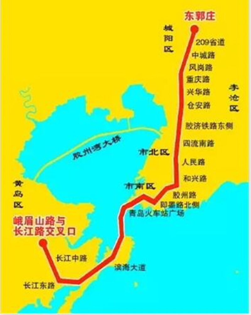 即墨地铁线路图图片