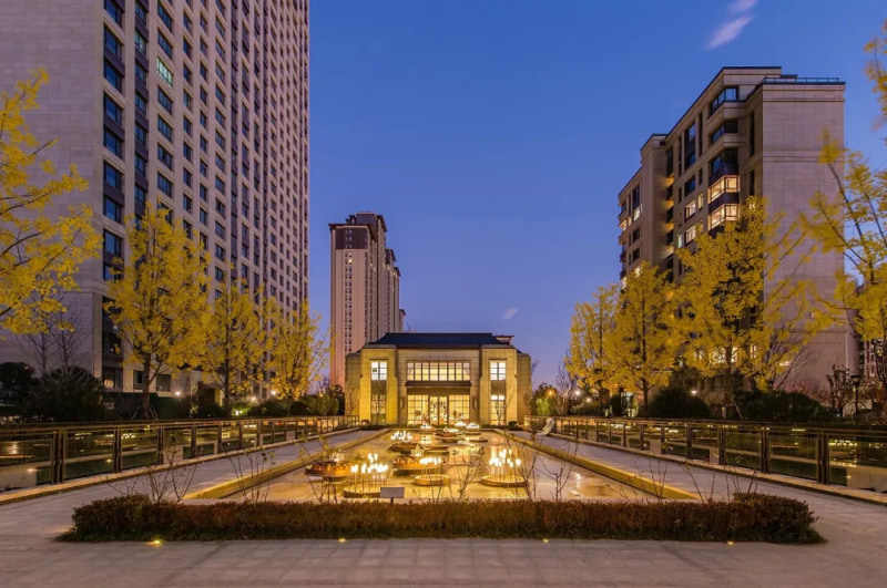 保利天悦实景图